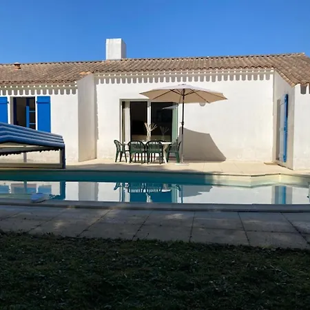 Avec Piscine Privee, Jardin Clos Et 3 - Jean De Monts - Fr-1-323-549 *