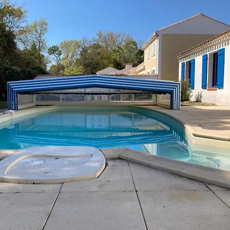 Avec Piscine Privee, Jardin Clos Et 3 - Jean De Monts - Fr-1-323-549 Tatil Evi *
